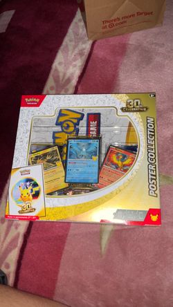Pokémon 30th Celebration Poster Collection Box