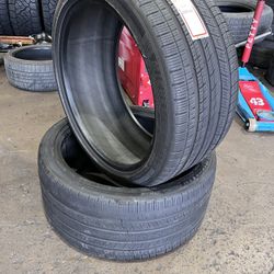 295/35R21 MICHELIN pilot sport all season full pair 2 tires