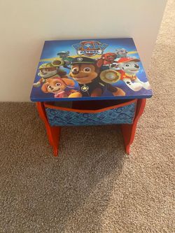 Toddler Paw Patrol end table