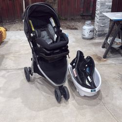 Baby Stroller And Car Seat