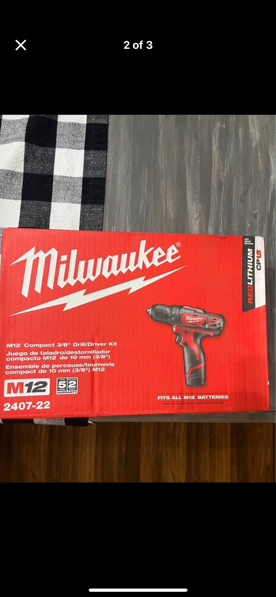 Milwaukee M12 Drill Combo