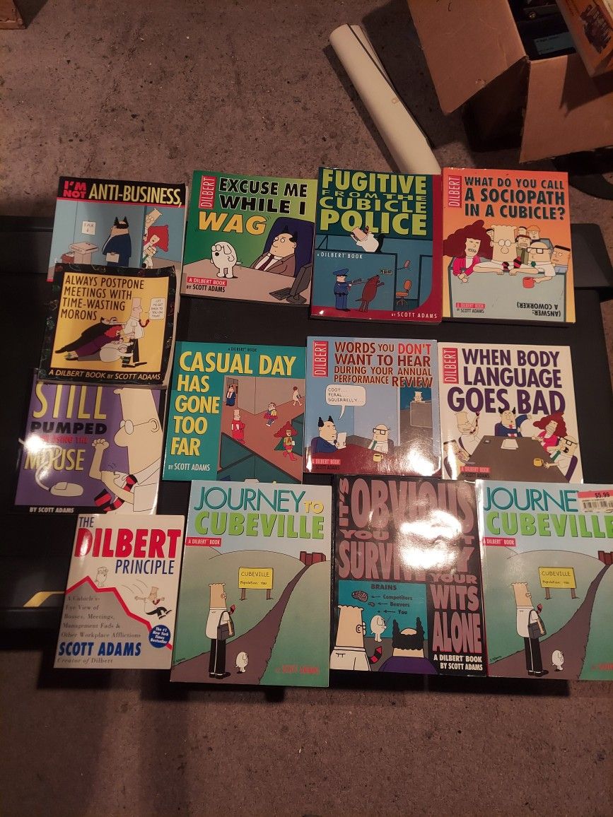 Lot Of Dilbert Books