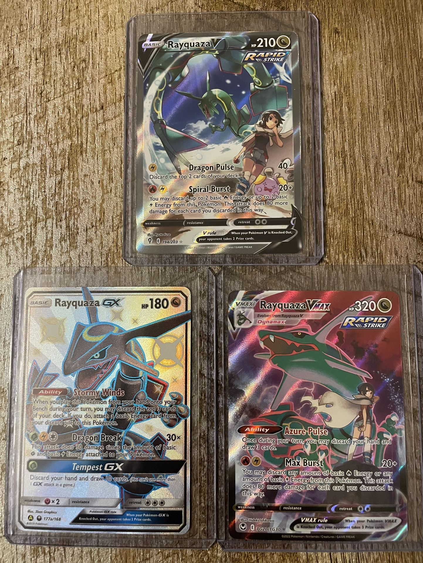 Pokemon Rayquaza Cards Bundle 