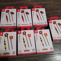 Wired Nintendo Switch Earbuds 
