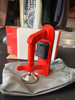 Portable Alarm Door Stopper-80dB Anti-Theft Security Alarm Door Stoppers Red