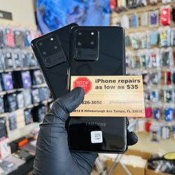 Samsung S20 Ultra Unlocked LIKE NEW