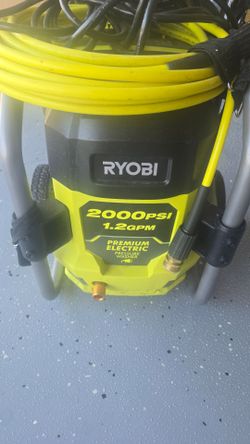Ryobi electric pressure washer
