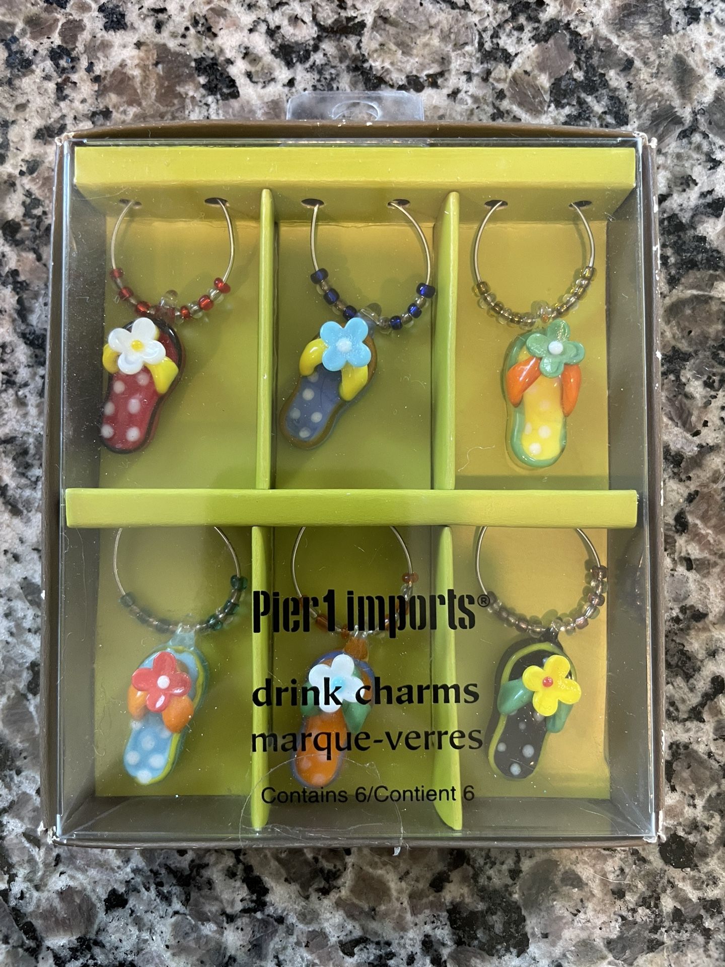 Drink Charms, Set Of 6