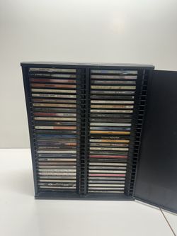 Lot Of 60 CDs And Cd Case