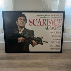 Scarface Framed print 