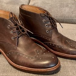 Lawson Brown Oiled American Steer Wingtip Boot