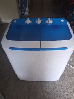 washing machine in spinner