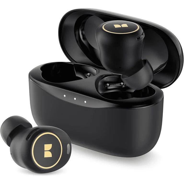 Monster Wireless Earbuds, Achieve 300 AirLinks Headphones Touch Control with Bluetooth 5.3 in-Ear Stereo Headphones, USB-C Quick Charge, Bluetooth Ear