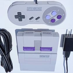 SNES Classic Mini Super Nintendo System Console Authentic Genuine Rare With 21 Games