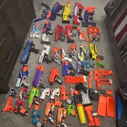 Nerf Gun Lot