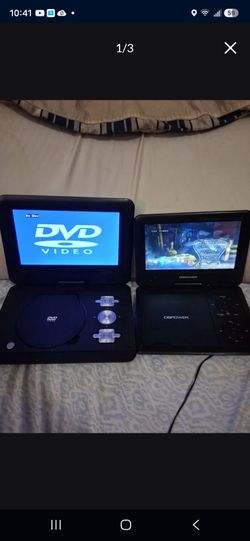 2  portable dvd players & accessories