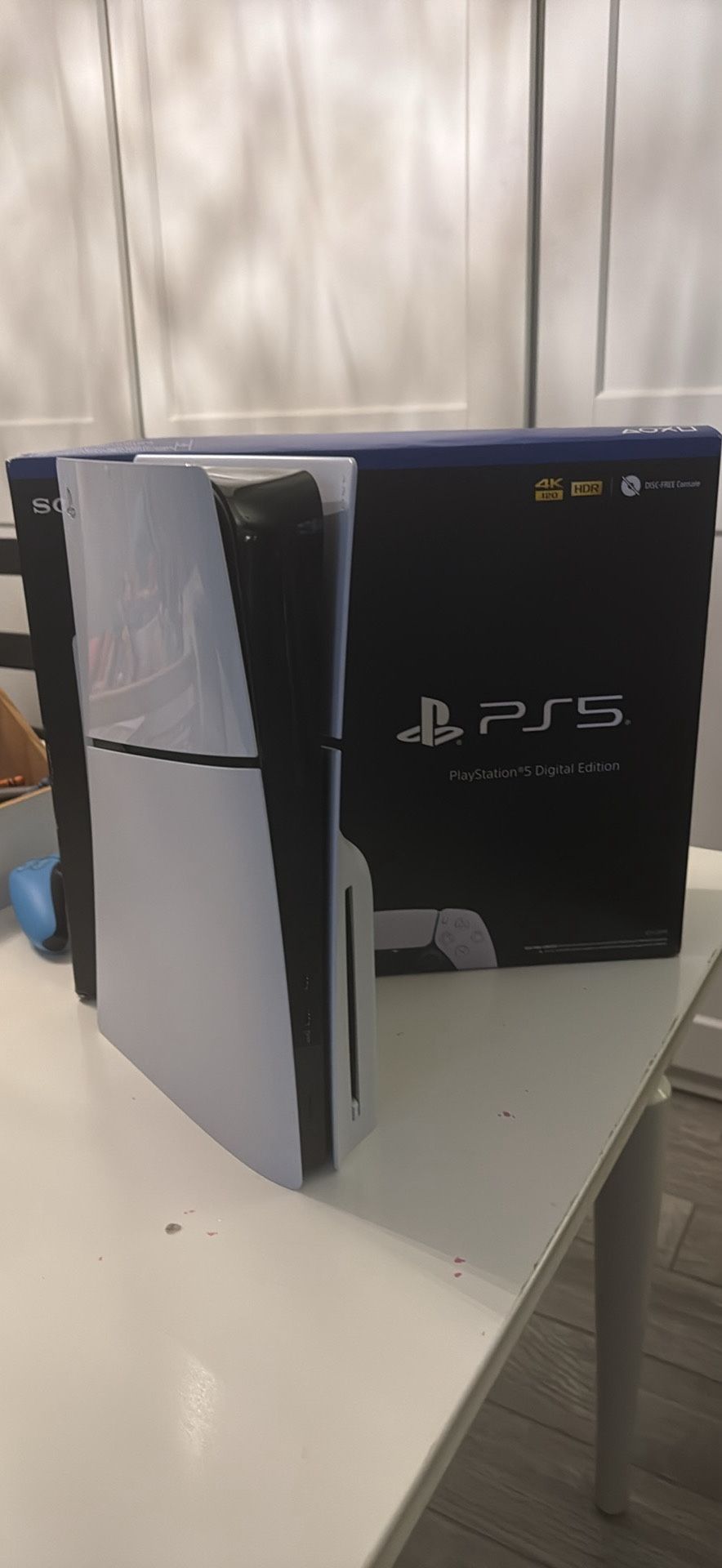 PS5 WITH TWO CONTROLLERS