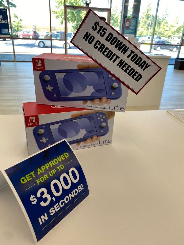 Nintendo Switch Lite New-$15 To Take It Home Today 