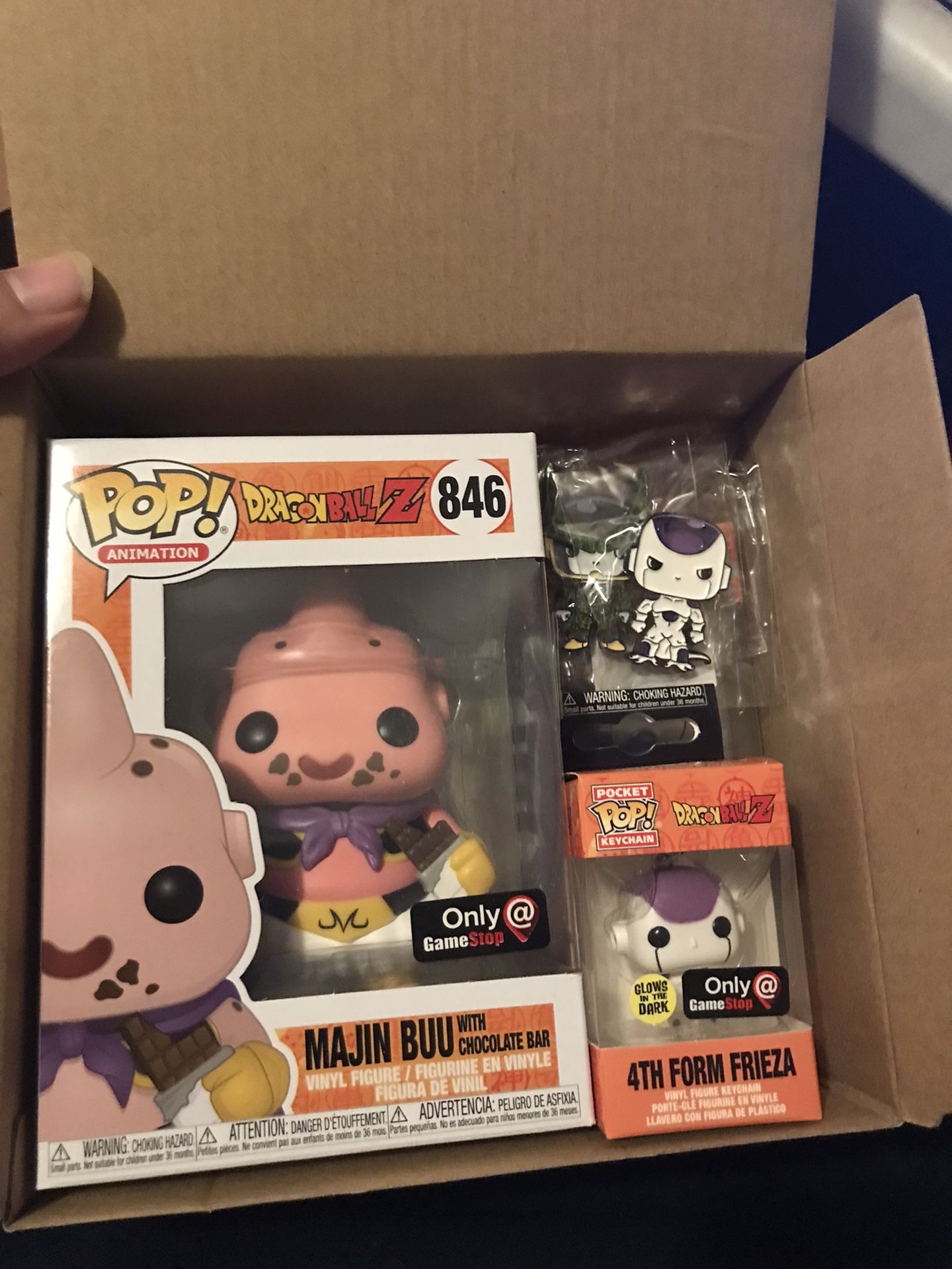 Funko Pop Making Buu With Chocolate