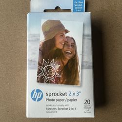 Hp Sprocket 2 X 3 Photo Paper