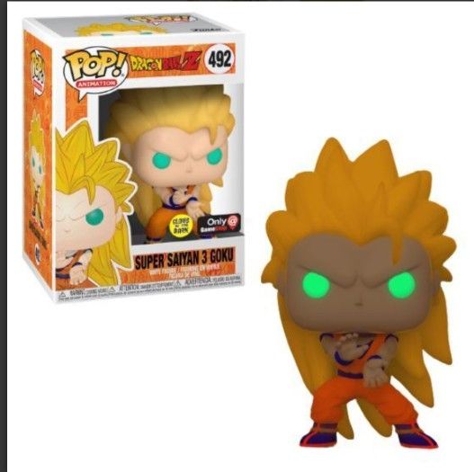 Super Saiyan 3 Goku Glow In The Dark Funko Pop