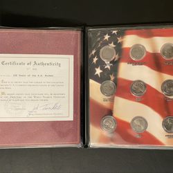 100 Years US 5¢ Nickel Collection 