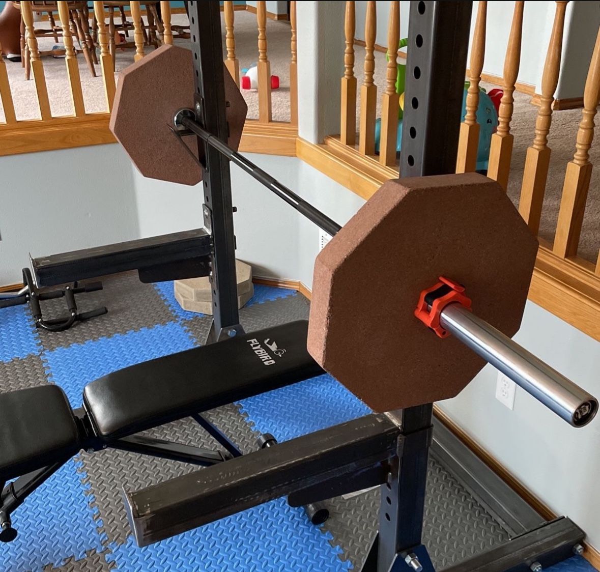 45lb Custom Stone Plates
