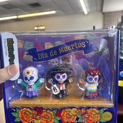 Toys Día de Muertos Special Edition Set for Adults & Kids, 3 Figures, New in Box