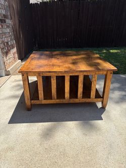 Solid Wood Coffee Table