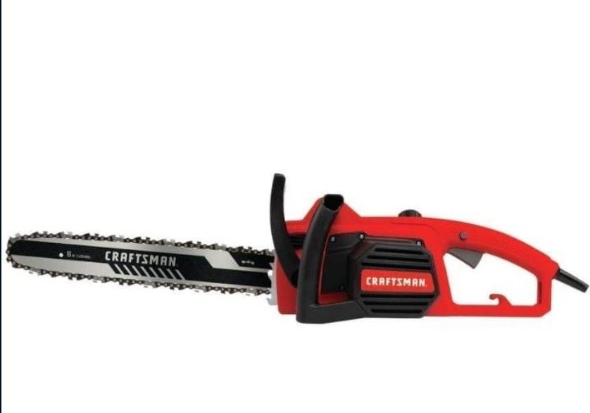 16" 12 AMP ELECTRIC CHAINSAW (USED) CRAFSTMAN