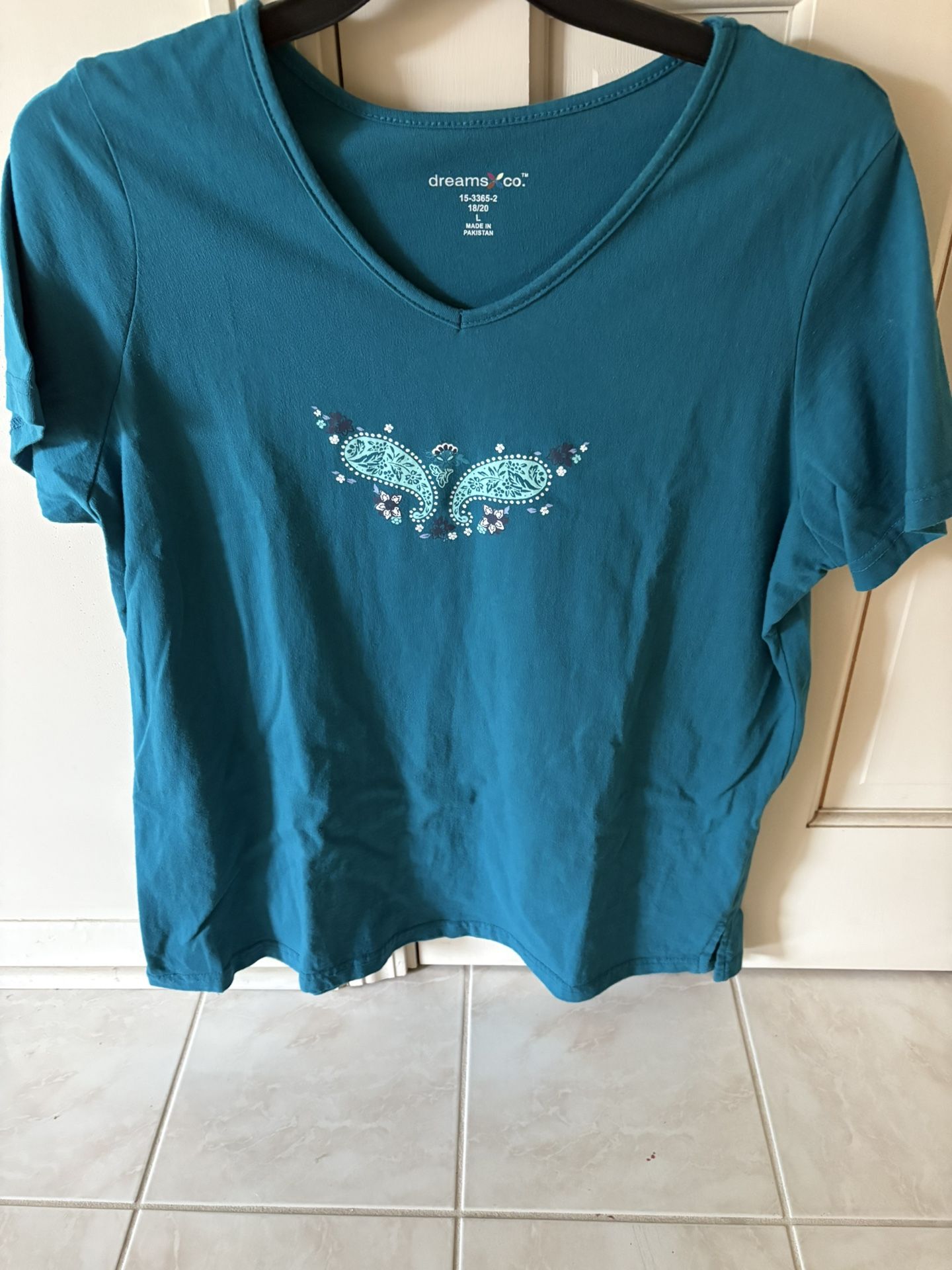 4 New DREAM CO. PJ TOPS SIZE L 18-20