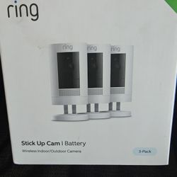 Ring Stick-up Cameras Battery Indoor/Outdoor 