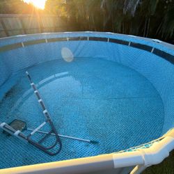 16x16 above ground pool