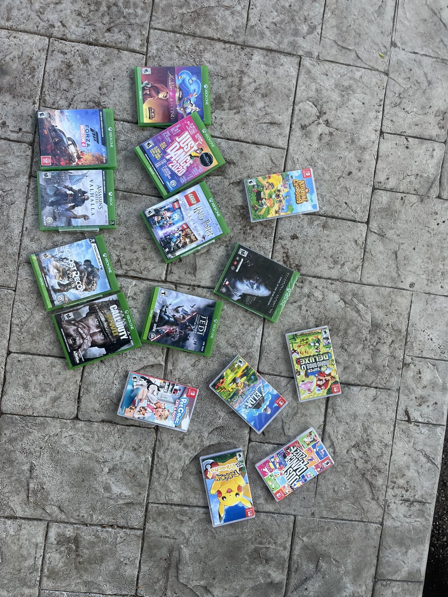 Multiple Xbox And Switch Games