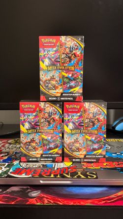 Pokemon Mega Evolution Booster Bundle