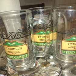 3   Cup Glass For Beer Or Any Drink 