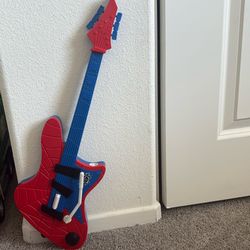 Spiderman Toy guitar 