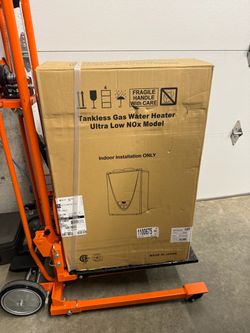 AO Smith Tankless Water Heaters 199,000 BTU ATI-540P Condensing Ultra-Low NOx Indoor Tankless Water Heater w/ Integrated Recirc. Pump (NG)