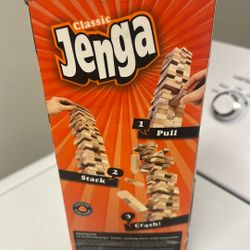 Jenga Classic Block Game. 
