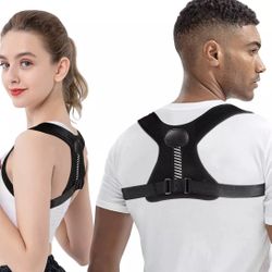Posture Corrector Adjustable Back Brace Shoulder Support Clavicle Belt Men Women