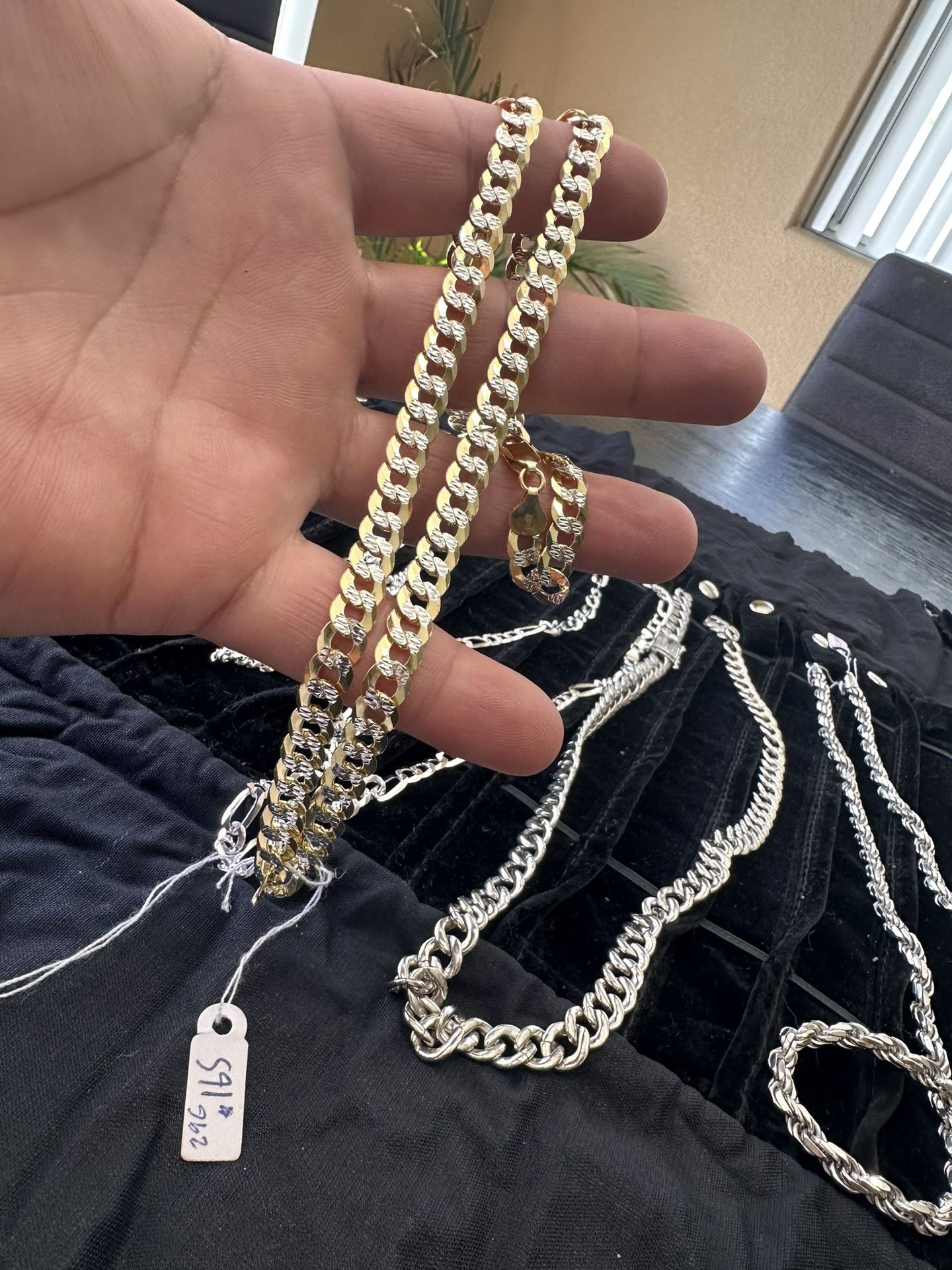 925 silver chain 25G 26L