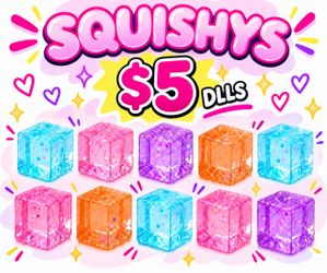 SQUISHYS $5each