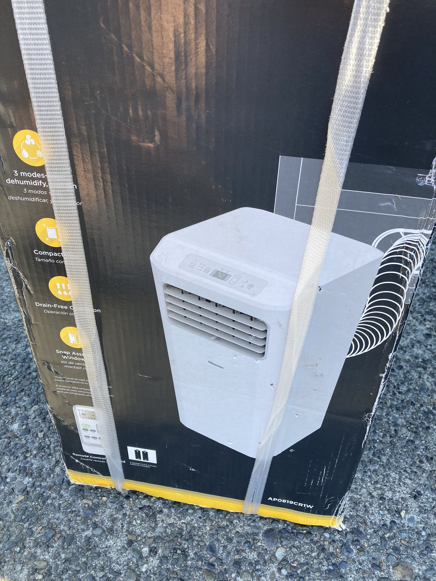 Pending - Essentially New In Opened Box - Portable Air Conditioner - 8,000 Btu 