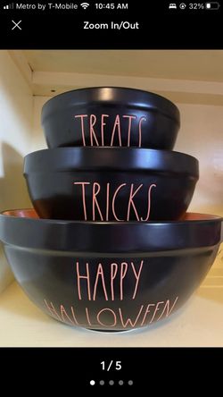 Rae Dunn Halloween Bowls 