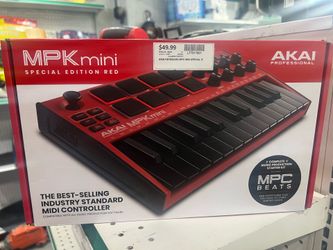 Akai Keyboard/Midi equipment Red