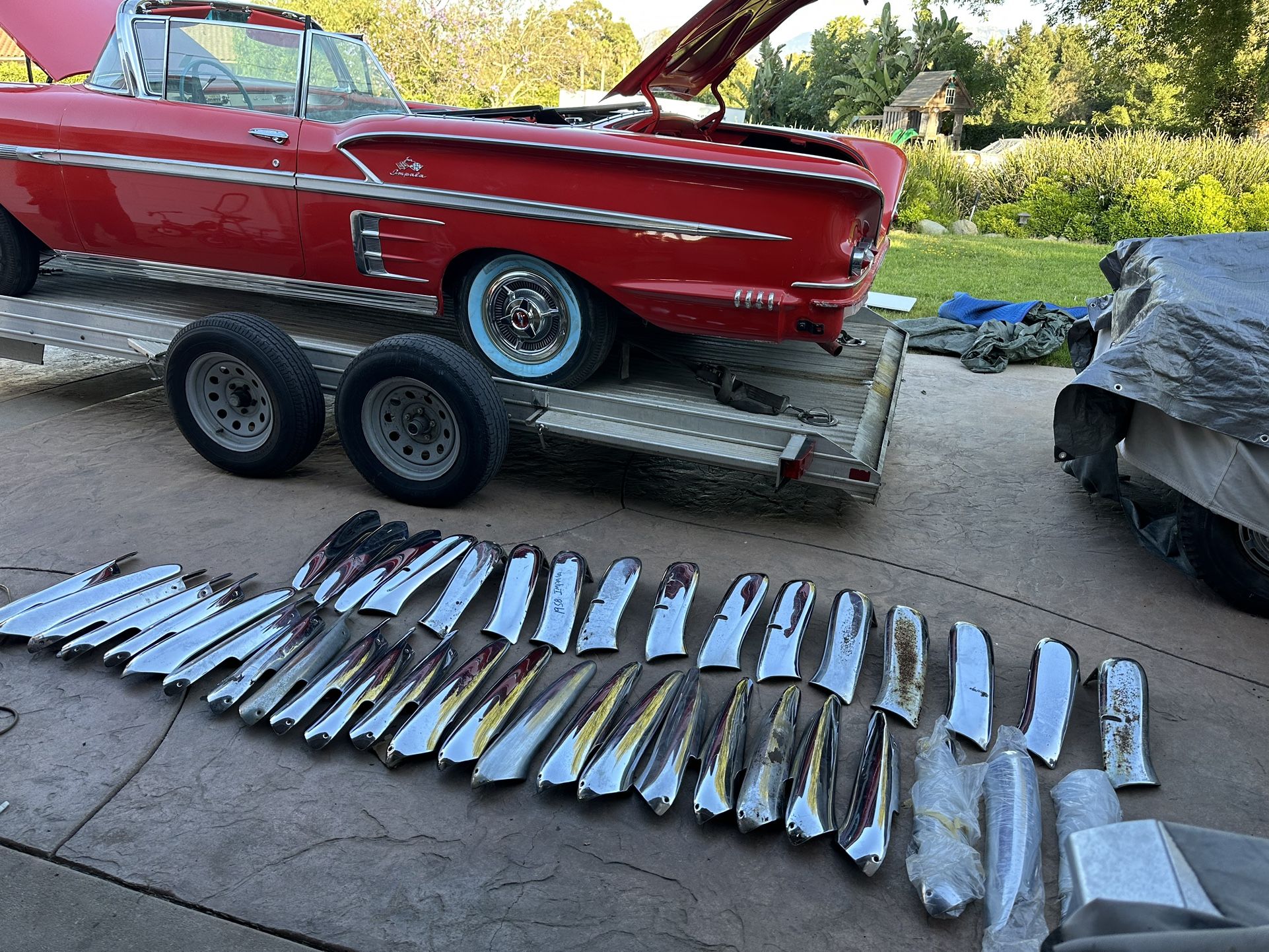 1958 Impala Front And Back Seats