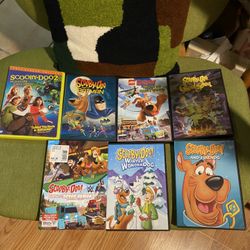 7 Scooby Doo DVD’s 