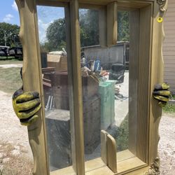Antique Shelf Mirror