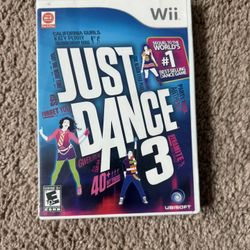 Just Dance 3 Game - Nintendo Wii