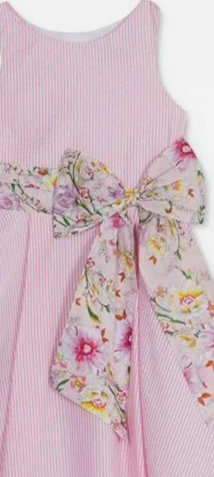 BRAND NEW Rare Editions Brand Toddler Girls Spring Easter Sleeveless Floral Dresses, Various Sizes